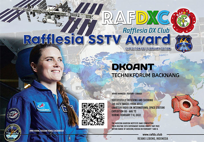 RAFDXC Award