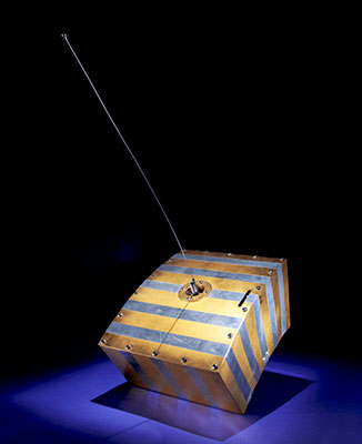 Oscar-1, first ham radio satellite in orbit